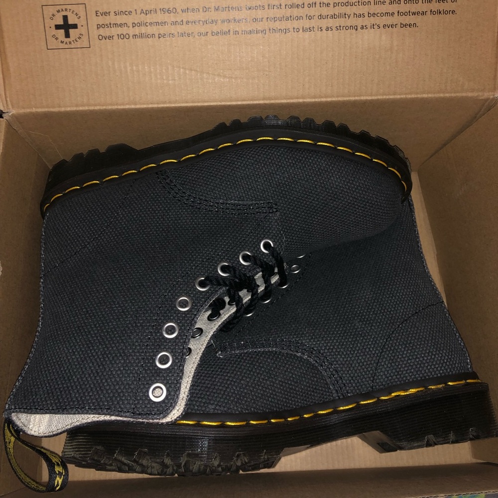 Dr Martens, fabric, no leather